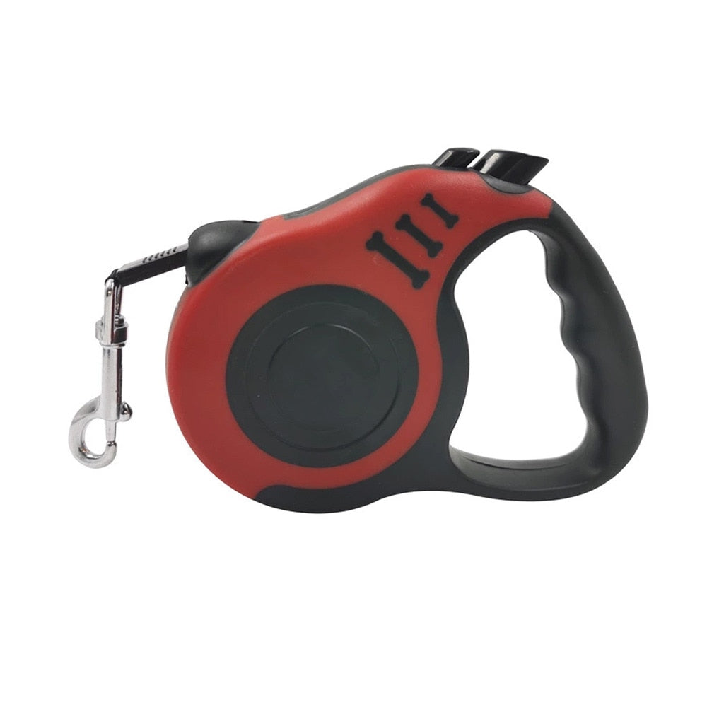 Correa de nailon retráctil para perro, extensión automática de plomo para gato, caminar, correr, ruleta, productos para mascotas, 3m/5m