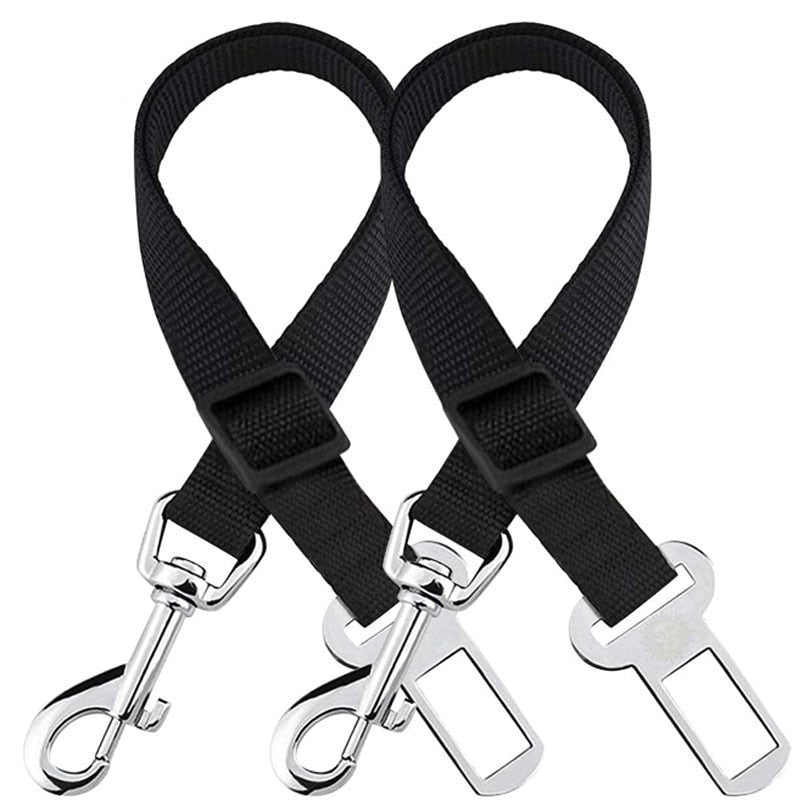 Cinturón de seguridad de coche para mascotas, accesorios para perros, arnés ajustable, correa de plomo, Clip de viaje para perros pequeños y medianos, Collar para cachorros, suministros para mascotas