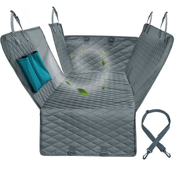 Funda de asiento trasero de coche para perro, impermeable para viaje estera de perro, gato, portador de perro, hamaca de coche, Protector de cojín