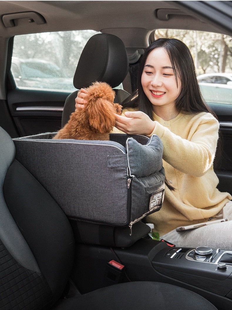 Cama portátil de viaje para gato y perro, asiento de seguridad para coche, Protector de transporte para perros pequeños, Chihuahua, Teddy