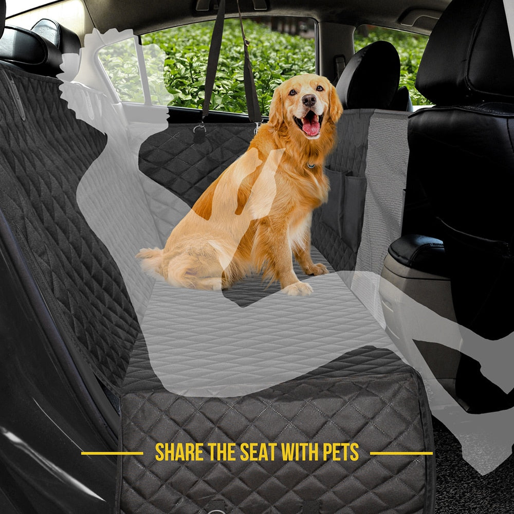 Funda de asiento trasero de coche para perro, impermeable para viaje estera de perro, gato, portador de perro, hamaca de coche, Protector de cojín