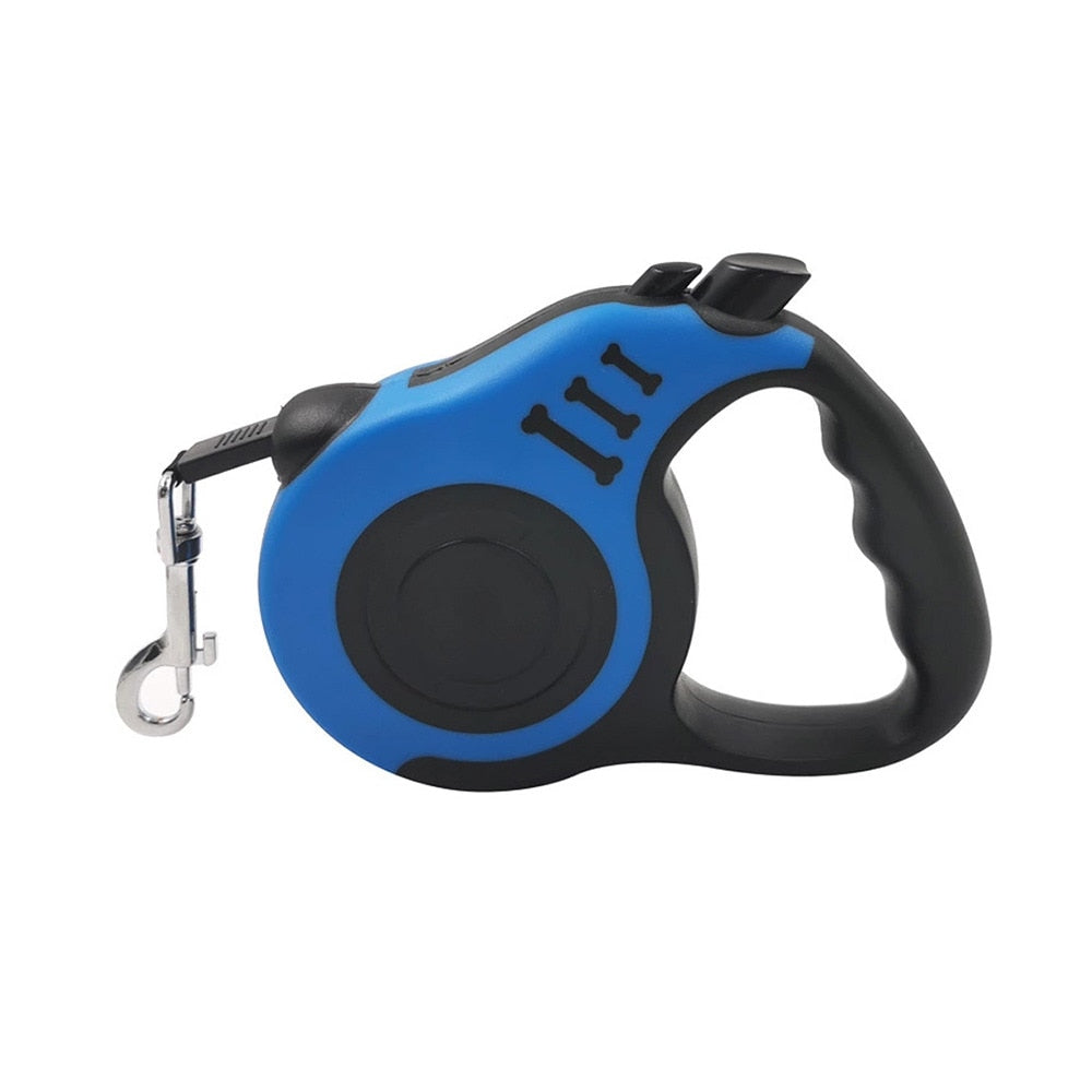 Correa de nailon retráctil para perro, extensión automática de plomo para gato, caminar, correr, ruleta, productos para mascotas, 3m/5m
