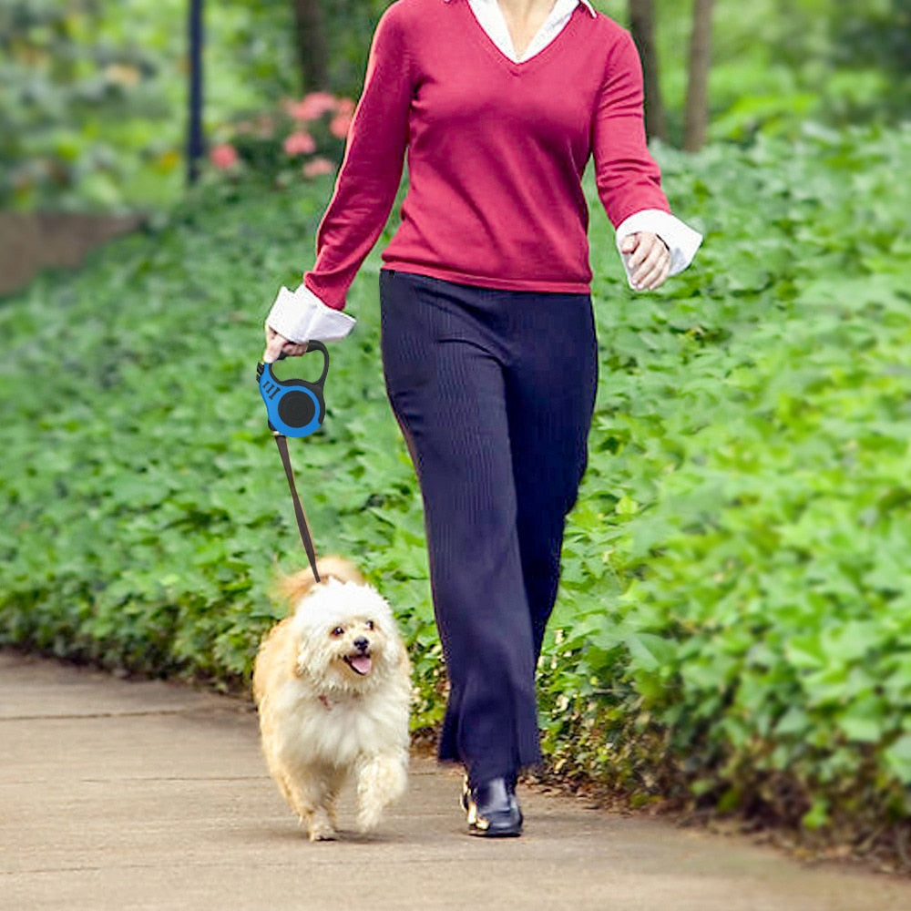 Correa de nailon retráctil para perro, extensión automática de plomo para gato, caminar, correr, ruleta, productos para mascotas, 3m/5m