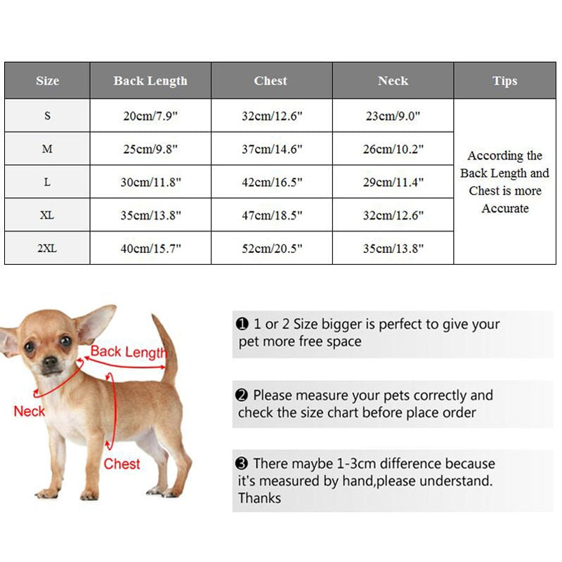 Abrigo de invierno para perros pequeños, chaqueta cálida para cachorros, abrigo para Chihuahua, Shih Tzu