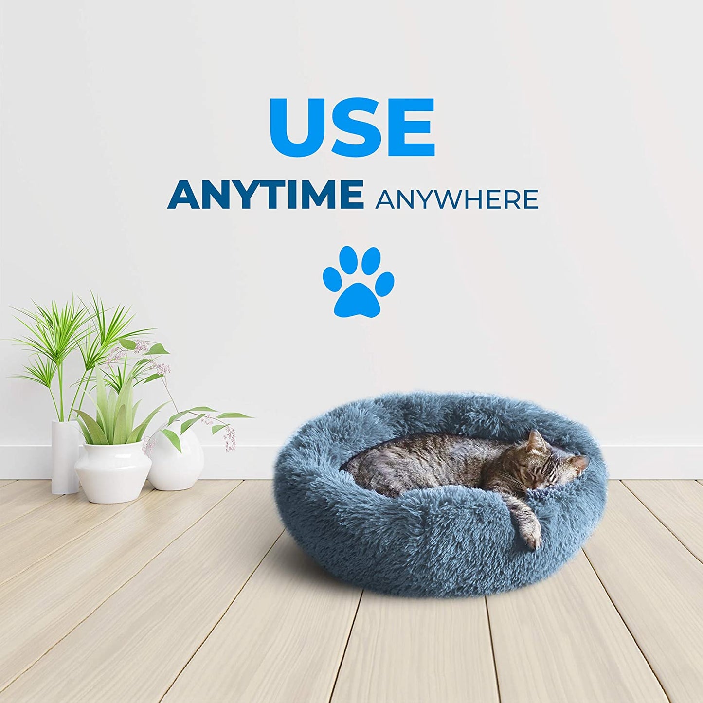 Cama redonda para gatos y perros, tapete de felpa suave y larga, cesta cálida, cojín, sofá, perrera para lavar a máquina
Cama redonda para gatos y perros, tapete de felpa suave y larga, cesta cálida, cojín, sofá, perrera para