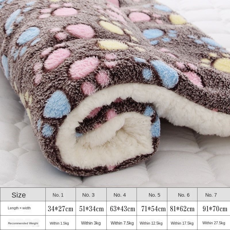 Alfombrillas gruesas para mascotas, cama suave para gatos, alfombrilla para perros pequeños y grandes, manta de invierno, productos para mascotas