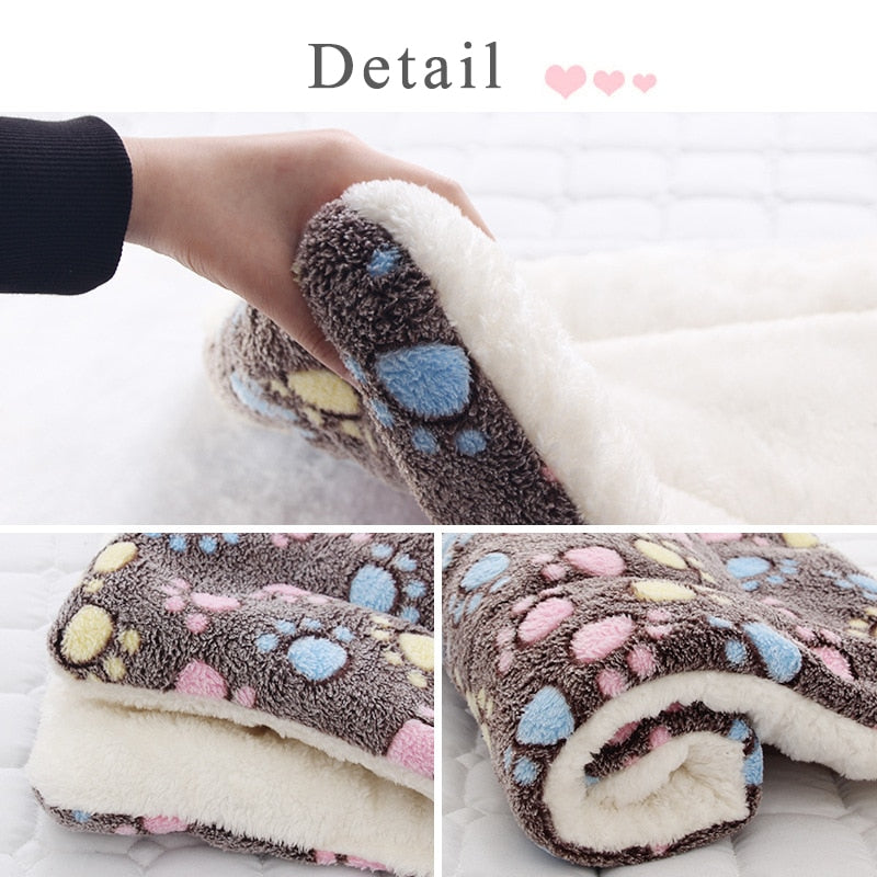 Alfombrillas gruesas para mascotas, cama suave para gatos, alfombrilla para perros pequeños y grandes, manta de invierno, productos para mascotas