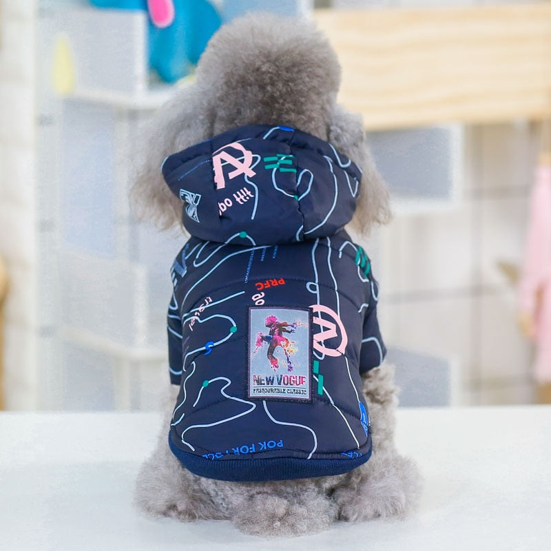Abrigo de invierno para perros pequeños, chaqueta cálida para cachorros, abrigo para Chihuahua, Shih Tzu