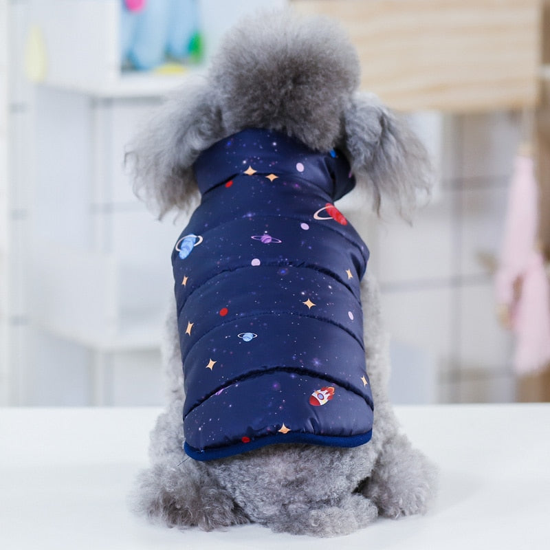 Abrigo de invierno para perros pequeños, chaqueta cálida para cachorros, abrigo para Chihuahua, Shih Tzu