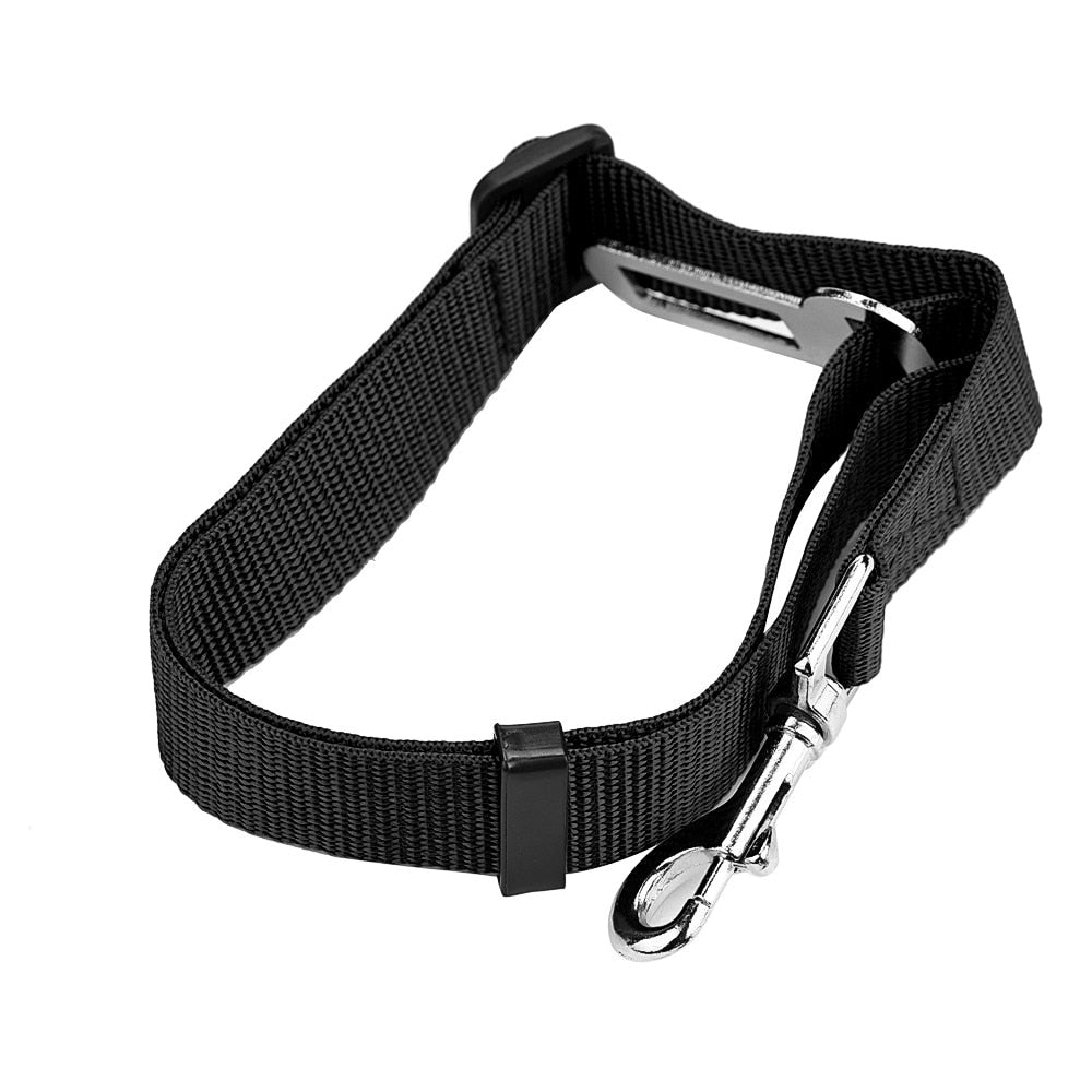 Cinturón de seguridad de coche para mascotas, accesorios para perros, arnés ajustable, correa de plomo, Clip de viaje para perros pequeños y medianos, Collar para cachorros, suministros para mascotas