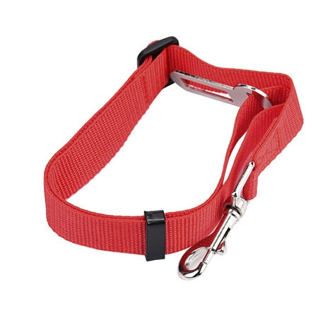 Cinturón de seguridad de coche para mascotas, accesorios para perros, arnés ajustable, correa de plomo, Clip de viaje para perros pequeños y medianos, Collar para cachorros, suministros para mascotas