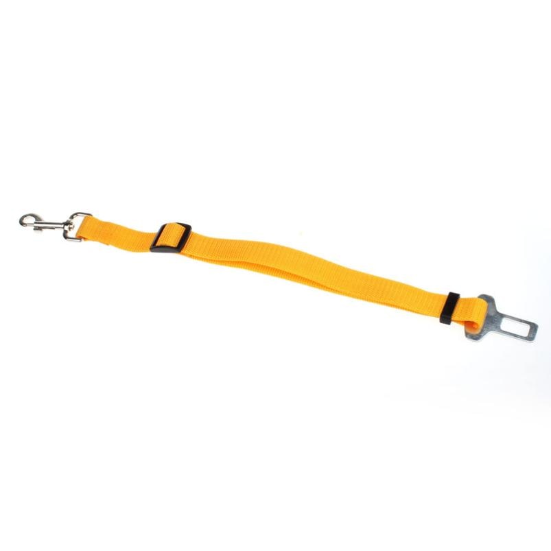 Cinturón de seguridad de coche para mascotas, accesorios para perros, arnés ajustable, correa de plomo, Clip de viaje para perros pequeños y medianos, Collar para cachorros, suministros para mascotas