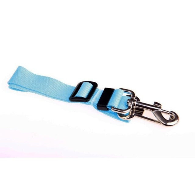 Cinturón de seguridad de coche para mascotas, accesorios para perros, arnés ajustable, correa de plomo, Clip de viaje para perros pequeños y medianos, Collar para cachorros, suministros para mascotas