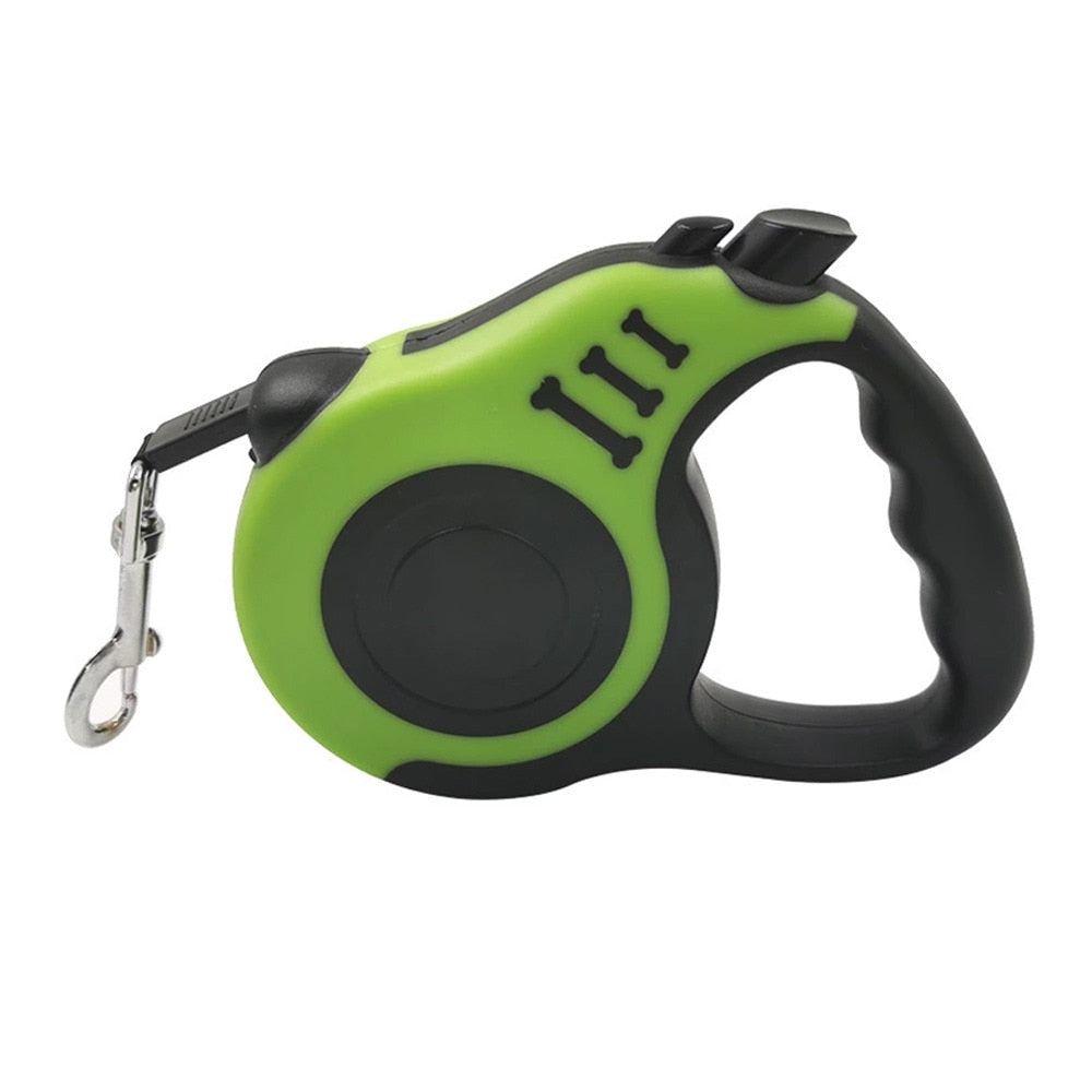 Correa de nailon retráctil para perro, extensión automática de plomo para gato, caminar, correr, ruleta, productos para mascotas, 3m/5m
