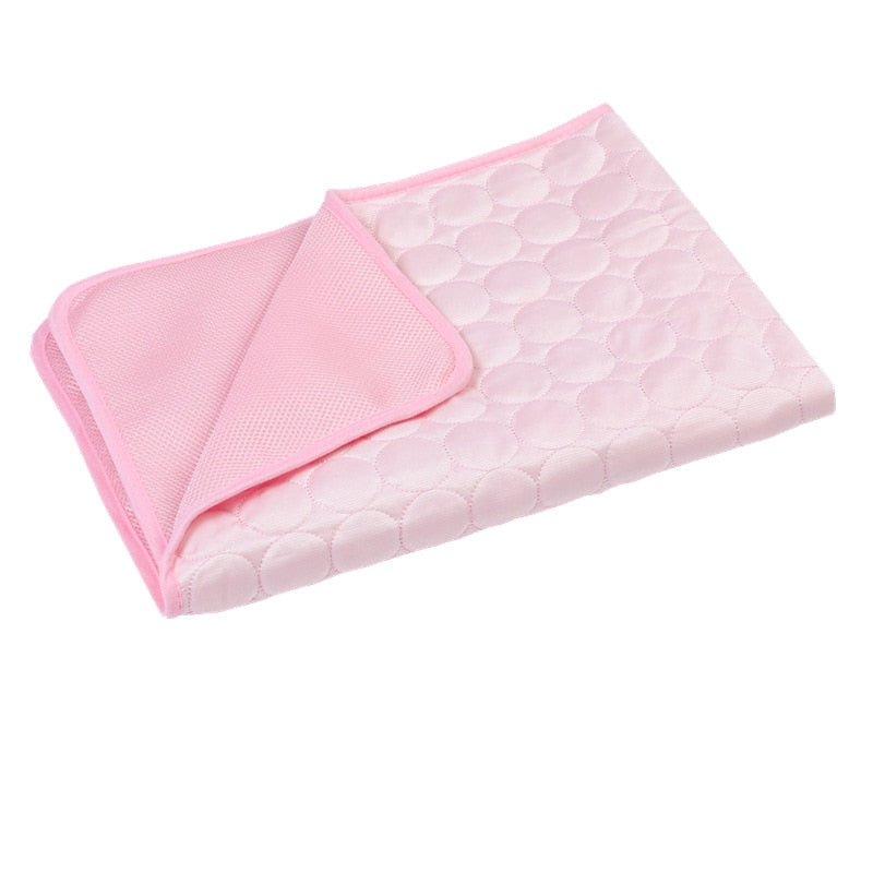 Esterilla transpirable para perros y gatos, manta refrescante para sofá, cama o coche, tapete lavable para mascotas, animales pequeños, medianos y grandes, para el verano