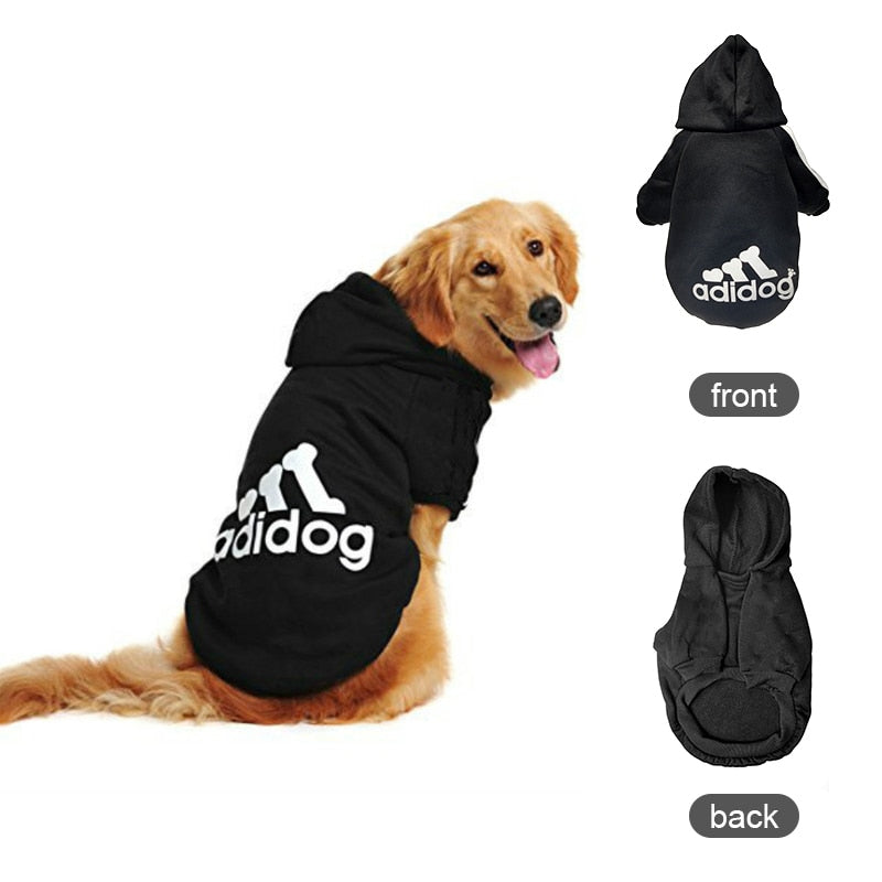 Ropa de lana suave para perro, sudadera cálida con capucha para Chihuahua, Bulldog Francés, Labrador