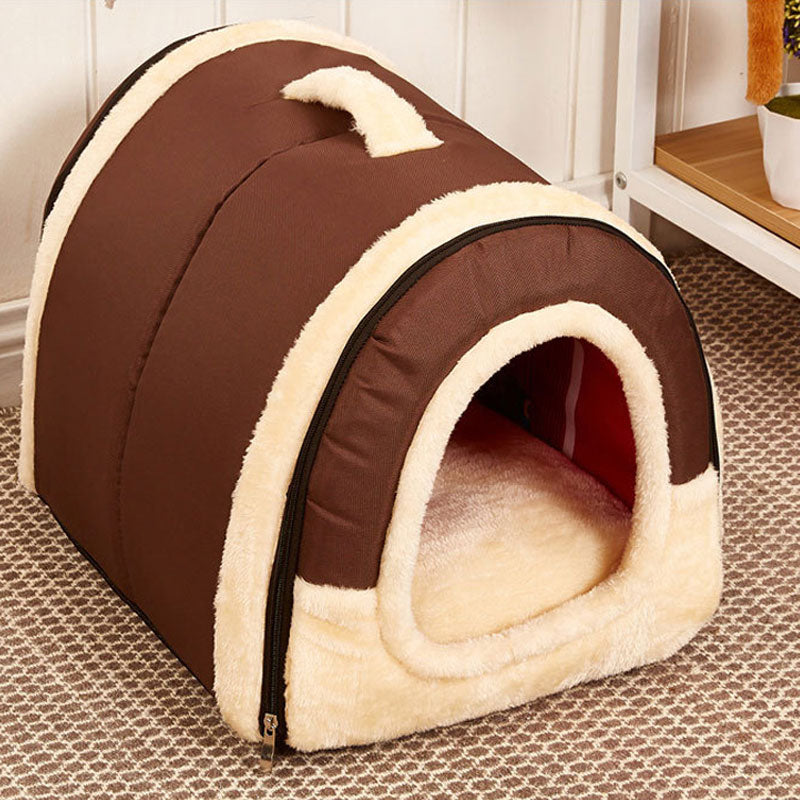 Caseta de Interior para Perro y Gato, Cama para Mascotas Pequeñas, Casa, Productos para Animales, Cesta, Guarida