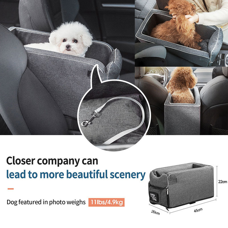 Cama portátil de viaje para gato y perro, asiento de seguridad para coche, Protector de transporte para perros pequeños, Chihuahua, Teddy