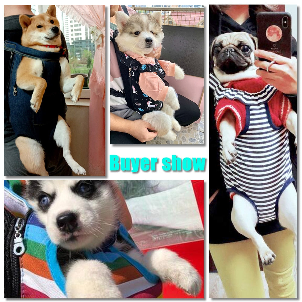Bolsa de transporte para perros y gatos, mochila de viaje con malla transpirable para transportar mascota, ideal para ir de paseo al aire libre