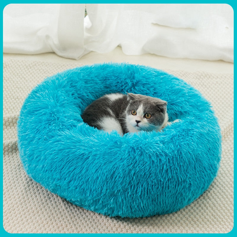 Cama redonda para gatos y perros, tapete de felpa suave y larga, cesta cálida, cojín, sofá, perrera para lavar a máquina
Cama redonda para gatos y perros, tapete de felpa suave y larga, cesta cálida, cojín, sofá, perrera para