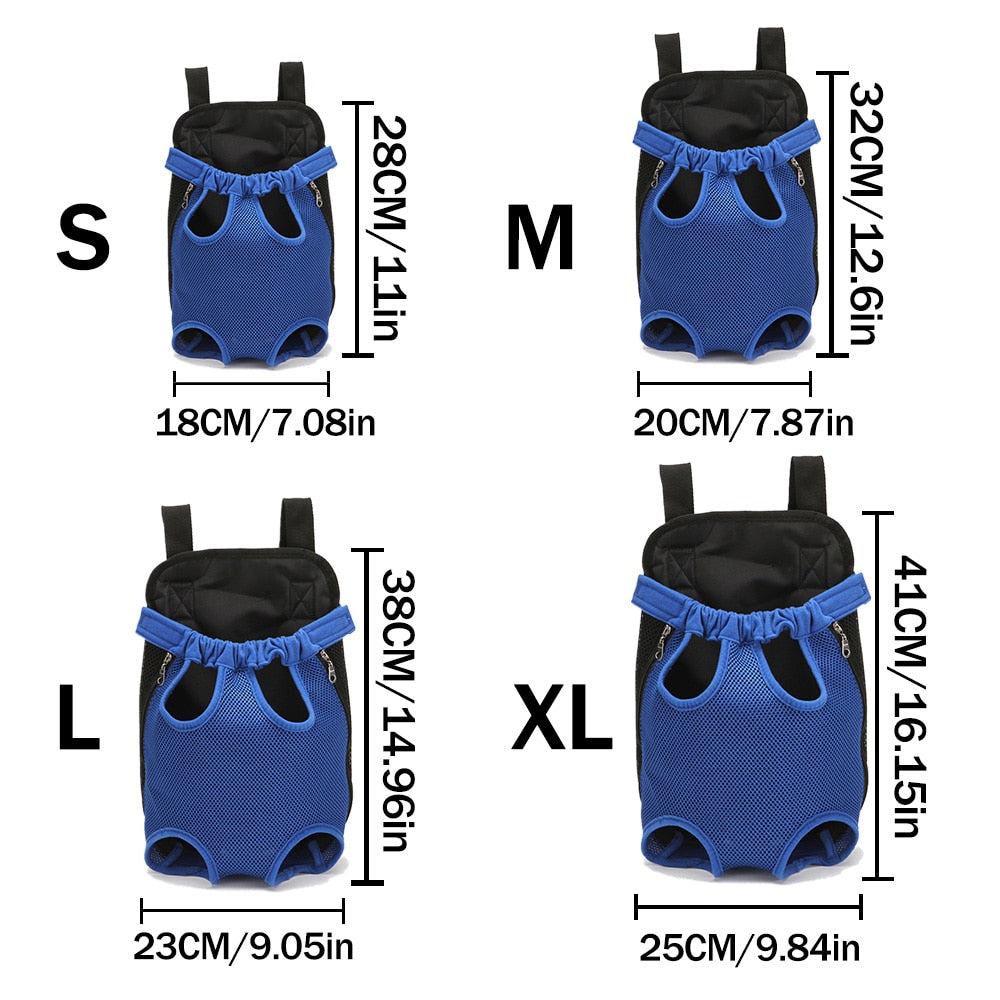 Bolsa de transporte para perros y gatos, mochila de viaje con malla transpirable para transportar mascota, ideal para ir de paseo al aire libre