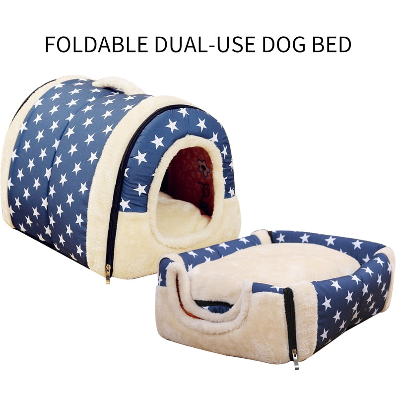 Caseta de Interior para Perro y Gato, Cama para Mascotas Pequeñas, Casa, Productos para Animales, Cesta, Guarida