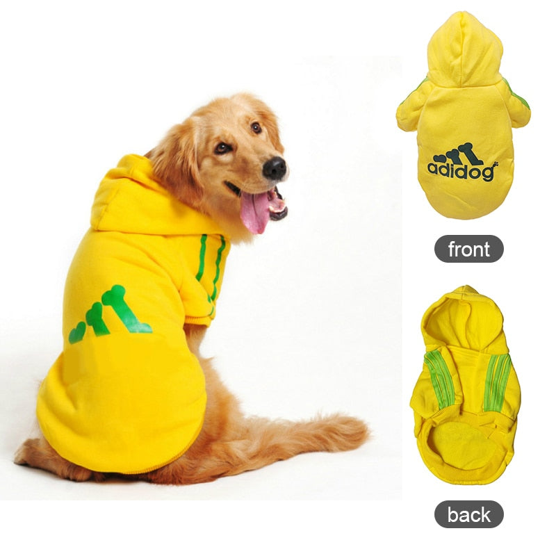 Ropa de lana suave para perro, sudadera cálida con capucha para Chihuahua, Bulldog Francés, Labrador