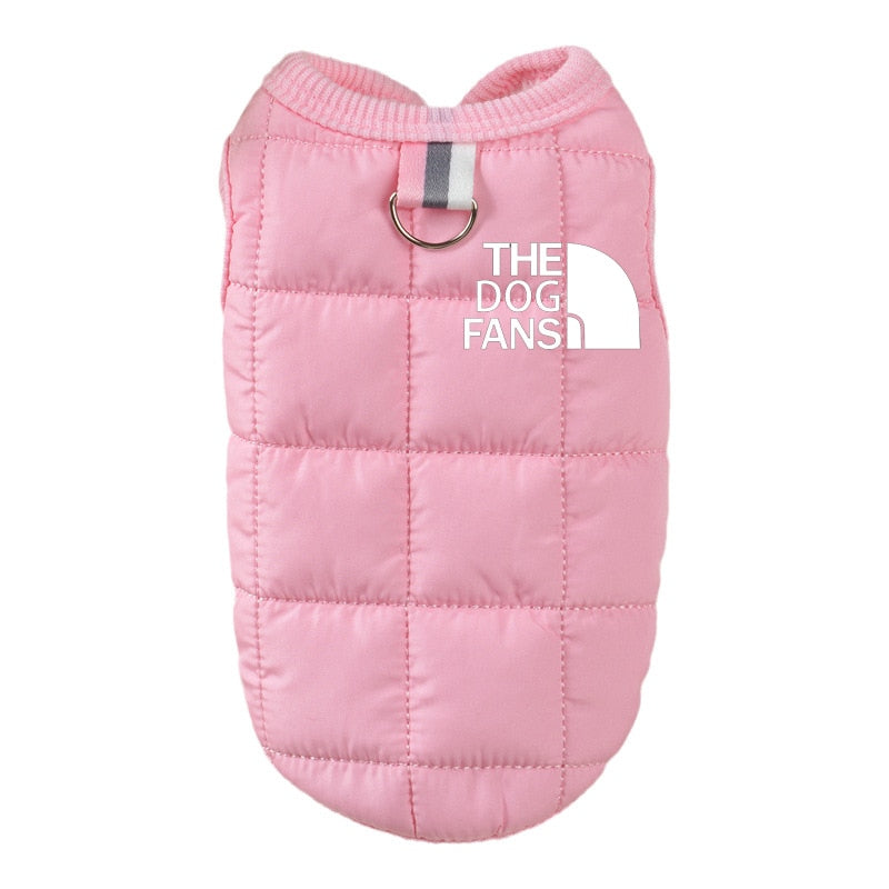 Ropa de invierno de algodon, sobretodo abrigado para perros pequeños, medianos y grandes.