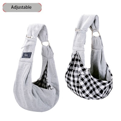 CUBY-Bolsa de transporte para mascotas, Mochila pequeña ajustable para transportar perros, cabestrillo para gatos, bolso de viaje