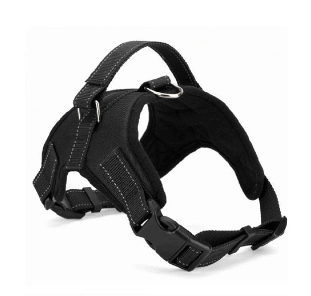 Arnés de nailon para perros, Collar acolchado de alta resistencia, tamaño Extra grande, mediano y pequeño, chaleco para perros Husky