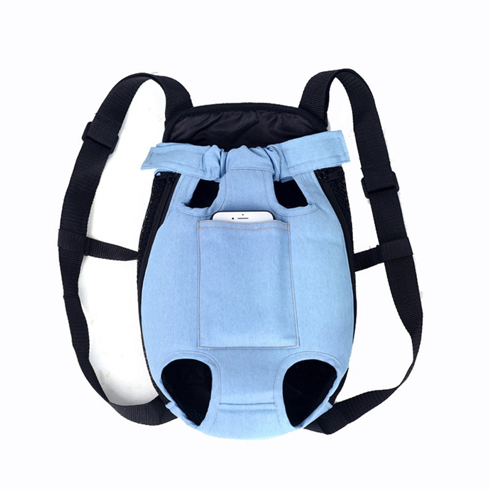 Bolsa de transporte para perros y gatos, mochila de viaje con malla transpirable para transportar mascota, ideal para ir de paseo al aire libre