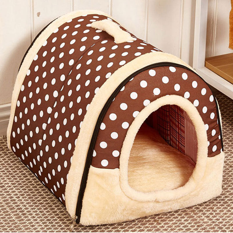 Caseta de Interior para Perro y Gato, Cama para Mascotas Pequeñas, Casa, Productos para Animales, Cesta, Guarida