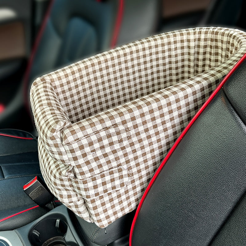Cama portátil de viaje para gato y perro, asiento de seguridad para coche, Protector de transporte para perros pequeños, Chihuahua, Teddy