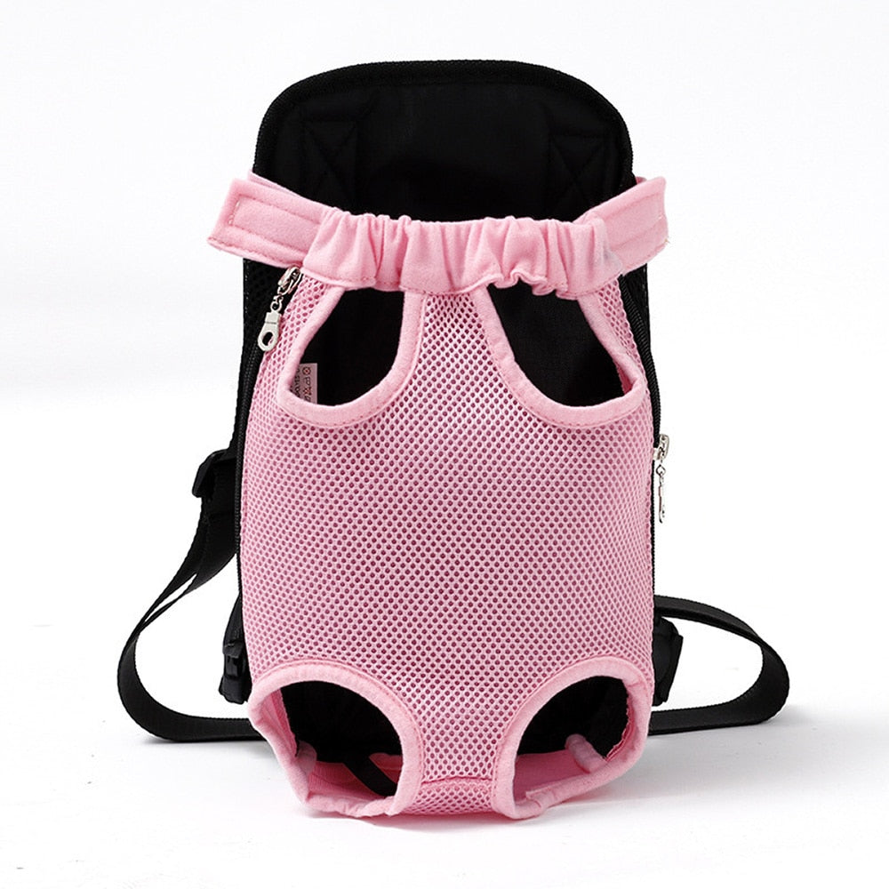 Bolsa de transporte para perros y gatos, mochila de viaje con malla transpirable para transportar mascota, ideal para ir de paseo al aire libre
