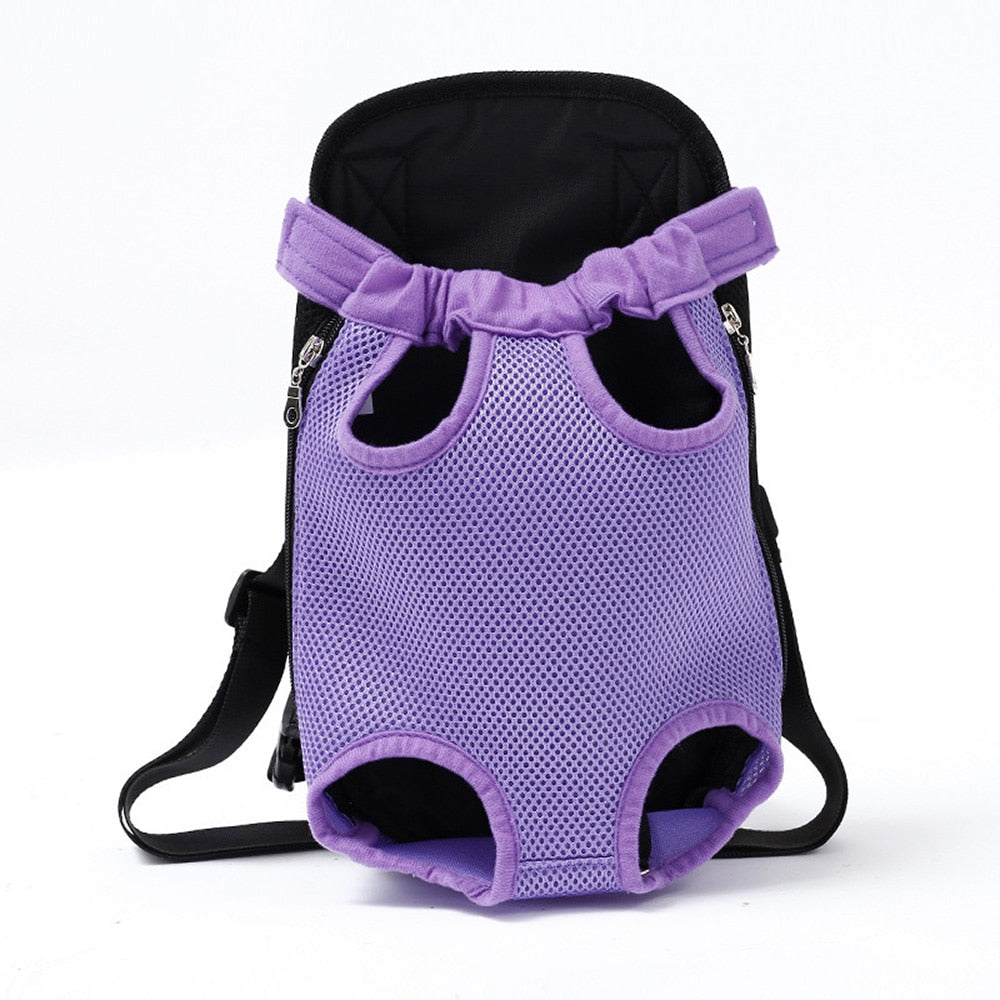Bolsa de transporte para perros y gatos, mochila de viaje con malla transpirable para transportar mascota, ideal para ir de paseo al aire libre