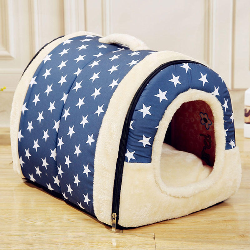Caseta de Interior para Perro y Gato, Cama para Mascotas Pequeñas, Casa, Productos para Animales, Cesta, Guarida