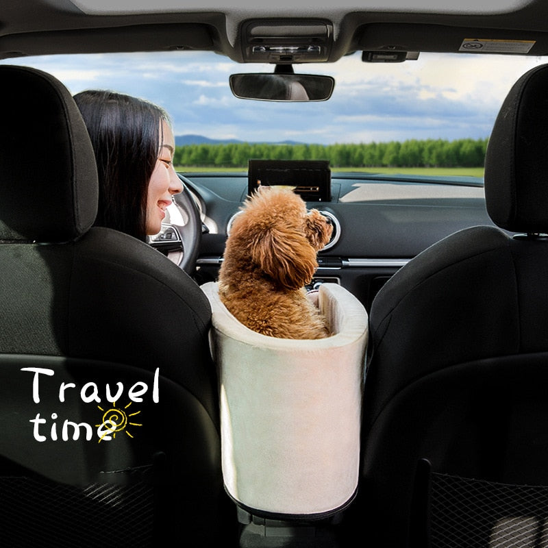 Cama portátil de viaje para gato y perro, asiento de seguridad para coche, Protector de transporte para perros pequeños, Chihuahua, Teddy