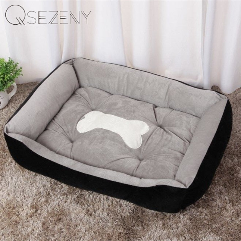 Cama para perros y mascotas, sofá cálido, alfombrillas para perros para perros pequeños, medianos y grandes, cama suave para mascotas para perros, casa lavable para gatos, cachorros, alfombrilla de algodón para perrera