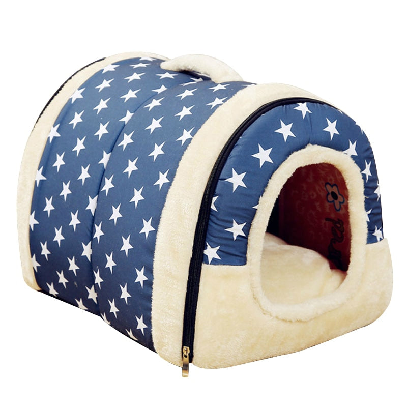 Caseta de Interior para Perro y Gato, Cama para Mascotas Pequeñas, Casa, Productos para Animales, Cesta, Guarida