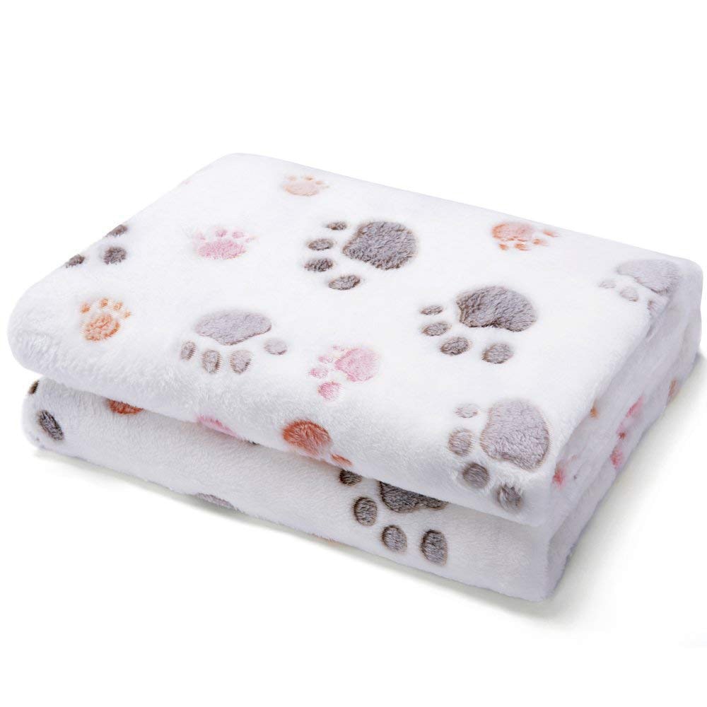 Benepaw-manta suave y esponjosa para perro, manta cálida de franela de lana lavable, cama para perro pequeño, mediano y grande, gato, gatito y cachorro