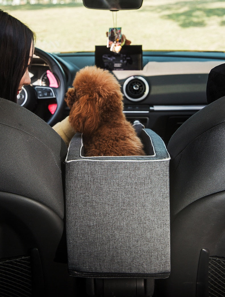 Cama portátil de viaje para gato y perro, asiento de seguridad para coche, Protector de transporte para perros pequeños, Chihuahua, Teddy