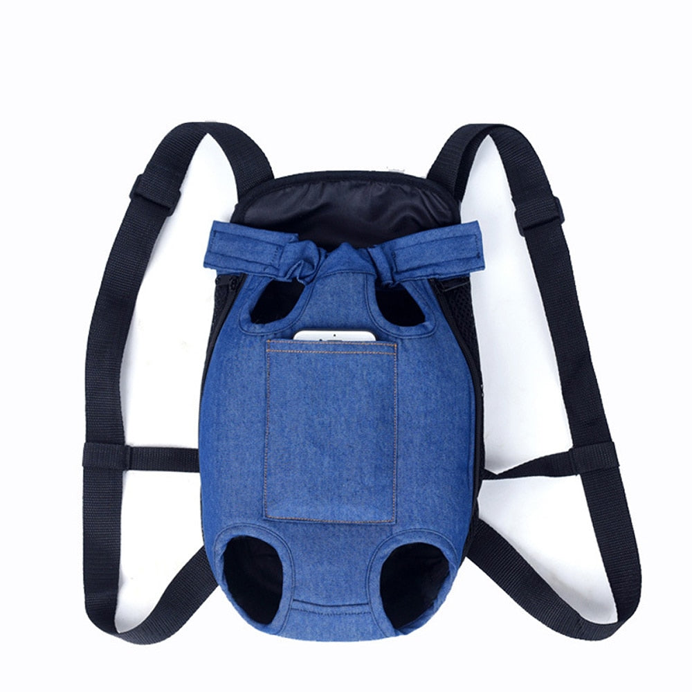 Bolsa de transporte para perros y gatos, mochila de viaje con malla transpirable para transportar mascota, ideal para ir de paseo al aire libre