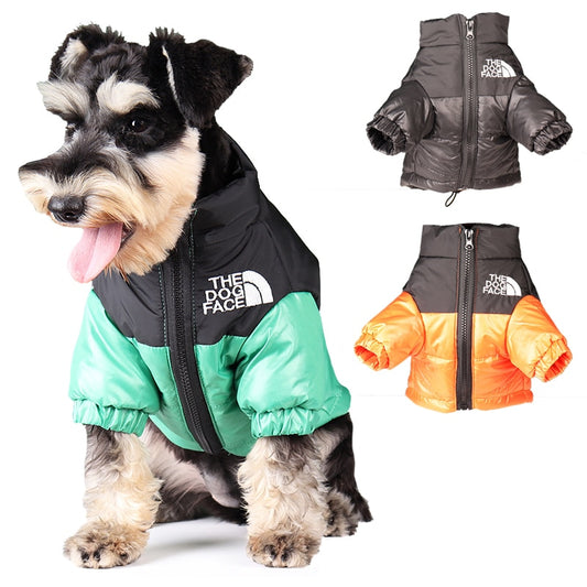 Ropa de invierno para mascotas, abrigo reflectante para perros pequeños y medianos, chaqueta cálida a prueba de viento para cachorros de Bulldog Francés, Chihuahua, trajes para mascotas
